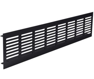 Starx plintrooster 400 x 80 mm zwart, Verzenden, Nieuw