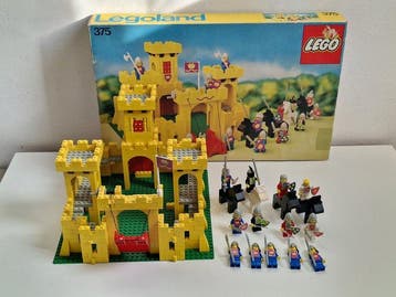 Lego Set - 375 - Castle - Lego vintage set Legoland Castle, Nieuw
