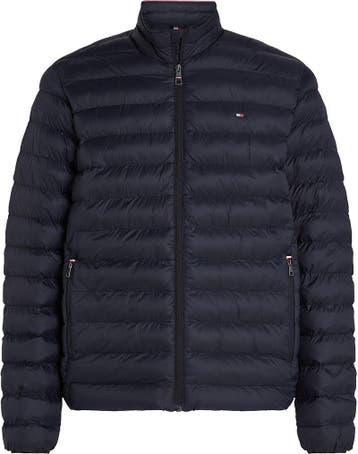 Tommy Hilfiger Jas Compact Core Navy maat L Heren, Maat 52/54 (L), Tommy Hilfiger, Nieuw, Verzenden