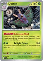 Dustox 015/217 Ascended Heroes, Ophalen of Verzenden, Nieuw, Losse kaart, Foil