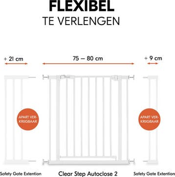Hauck Open N Stop 2 Traphekje - Veiligheidshekje - 75 t/m, Ophalen of Verzenden, Zo goed als nieuw