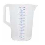 Maatbeker Kunststof, 5 liter, Verzenden, Nieuw