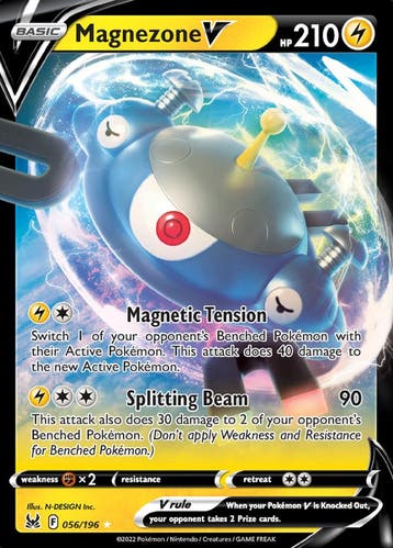 Magnezone V 056/196 Lost Origin, Ophalen of Verzenden, Nieuw, Losse kaart, Foil