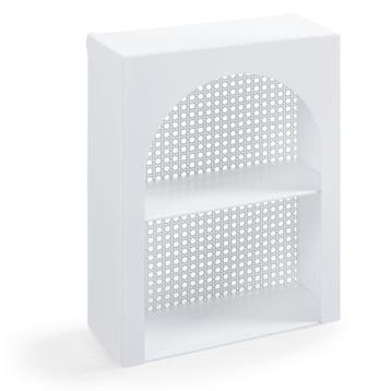 Wandrek Jäller 40x30x13 cm wit [en.casa], Huis en Inrichting, Woonaccessoires | Wandplanken en Boekenplanken, Verzenden, Nieuw