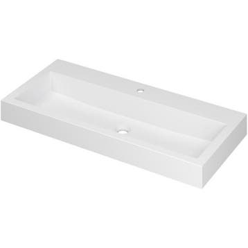 INK Momento Wastafel Polystone met 1 Kraangat - 1000x450x90, Ophalen of Verzenden, Nieuw