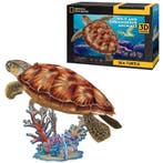 Cubic Fun National Geographic 3D Puzzel Zeeschildpad 31 S..., Verzenden, Nieuw