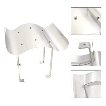 vidaXL Schoorsteenkap roestvrij staal 70 x 100 x 38 cm, Verzenden, Nieuw