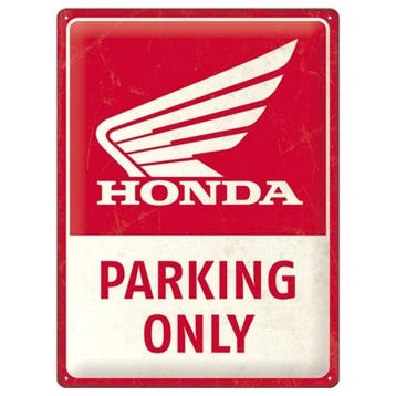 Honda parking only reclamebord, Ophalen of Verzenden, Nieuw
