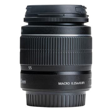 Canon EF-S 18-55mm f/3.5-5.6 III met garantie, Audio, Tv en Foto, Fotografie | Lenzen en Objectieven, Ophalen of Verzenden, Gebruikt