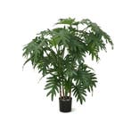 Green Bubble - Philodendron Xanadu kunstplant - 95 cm - Ø, Ophalen of Verzenden, Nieuw, Binnen