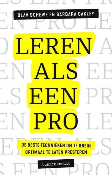 9789047014669 Leren als een pro Olav Schewe, Verzenden, Nieuw, Olav Schewe