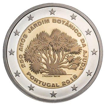 Portugal 2 Euro Botanische Tuin 2018, Postzegels en Munten, Munten | Europa | Euromunten, Verzenden