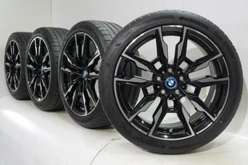 BMW 4 serie i4 G26 861M 19 inch velgen Hankook Zomerbanden N, Auto-onderdelen, Banden en Velgen, 19 inch, Gebruikt, Velg(en), Ophalen of Verzenden