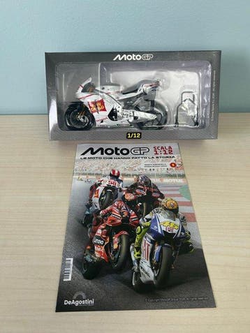 Dea Licensed Moto G.P. 1:12 - Model motorfiets - Honda, Hobby en Vrije tijd, Modelauto's | 1:5 tot 1:12, Nieuw
