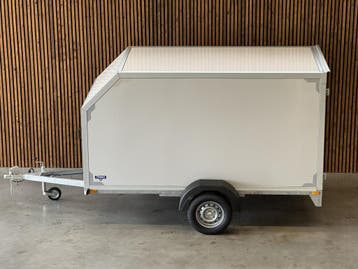 Twins Trailers Aero Gesloten Opbouw 300x150x150 750kg, Nieuw