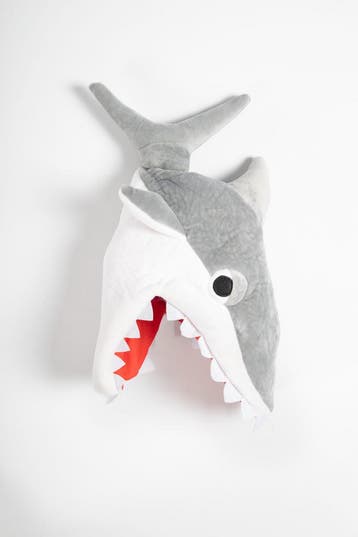 KIMU® Haai Muts Grijs Shark Gegeten Hoofd Pet Hoed Grappig Z, Ophalen of Verzenden, Nieuw