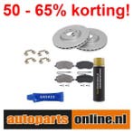 Remschijven + Remblokken Lancia Phedra voorzijde, Verzenden, Nieuw, Lancia
