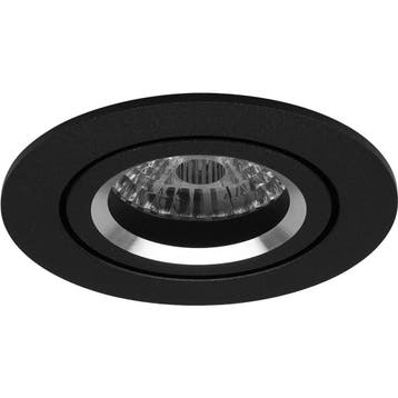 GU10 Inbouwspot Set - Mat Zwart - Inbouw Rond - Kantelbaar -, Ophalen of Verzenden, Nieuw, Overige fittingen, Plafondspot of Wandspot