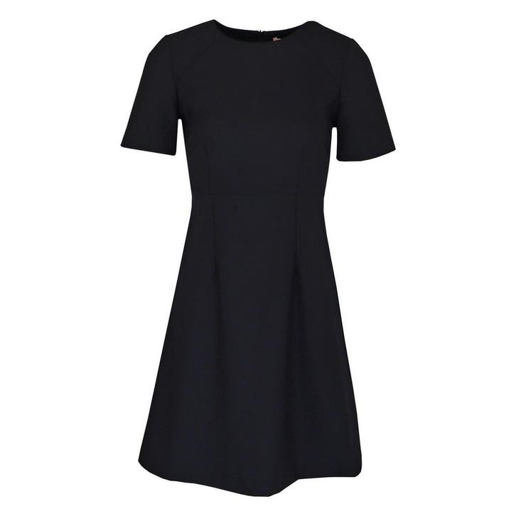 Twinset • zwarte wollen jurk • 34 (IT40), Kleding | Dames, Jurken, Zwart, Nieuw, Maat 34 (XS) of kleiner, Verzenden