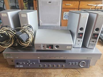 JVC - RX-E112R - SP-PW100 - SP-X103 Hifi-set, Nieuw