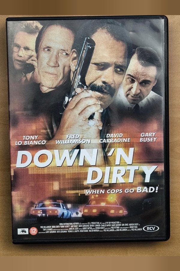 DVD Down 'n Dirty 2000 Fred Williamson Bubba Smith, Cd's en Dvd's, Dvd's | Thrillers en Misdaad, Verzenden