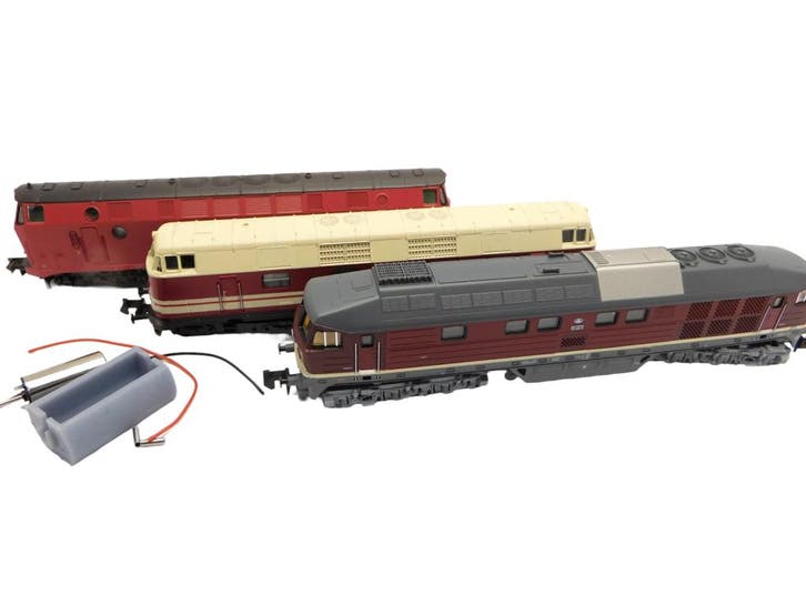 micromotor NB002 motor ombouwset voor Brawa BR 118, BR 119,, Hobby en Vrije tijd, Modeltreinen | N-Spoor, Gelijkstroom, Overige typen