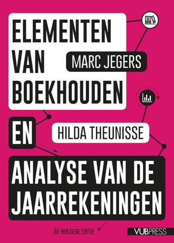 Elementen Van Boekhouden En Analyse Van De Jaarrekeningen, Ophalen of Verzenden, Nieuw, Marc Jegers