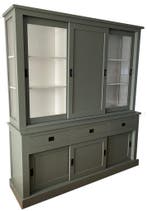 Buffetkast Engels groen Hoorn 200cm dichte middendeur, Ophalen of Verzenden, Nieuw