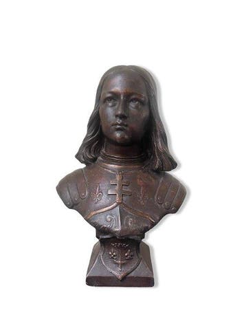 Arnoult - Beeldje - Jeanne D’Arc - 31 cm - Gips