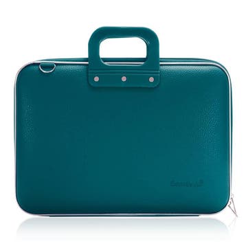 Bombata CLASSIC 15 / 16 inch Laptoptas Groenblauw, Computers en Software, Laptoptassen, Verzenden, Nieuw