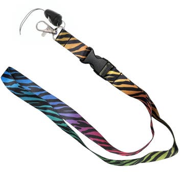 Fako Bijoux - Keycord Print - Lanyard - Sleutelkoord -, Verzamelen, Verzenden, Nieuw