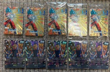 Bandai - 20 Card - Dragon Ball Z - on Goku, Super Saiyan, Nieuw