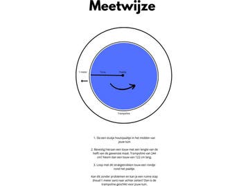 EXIT Tiggy junior trampoline - mini trampoline -, Verzenden, Zo goed als nieuw
