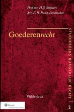 Studiereeks burgerlijk recht 2   Goederenrecht 9789013085235, Verzenden, Zo goed als nieuw