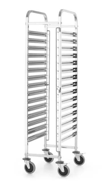 Afruimwagen | 380x550x(H)1705 | RVS, Verzenden, Nieuw in verpakking