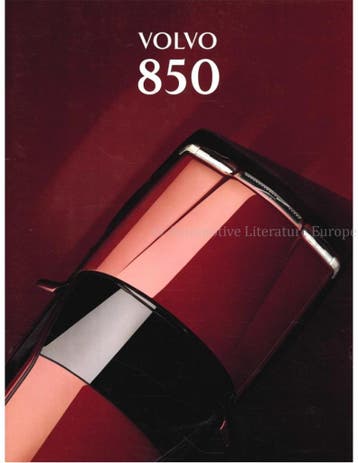 1994 VOLVO 850 BROCHURE NEDERLANDS, Nieuw, Volvo, Author