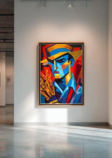 E. Pérez Lezcano - Blue Farmer XL (No Reserve)