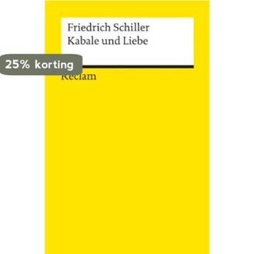 Kabale Und Liebe 9783150000335, Boeken, Verzenden, Gelezen, Von Schiller Friedrich Von Schiller