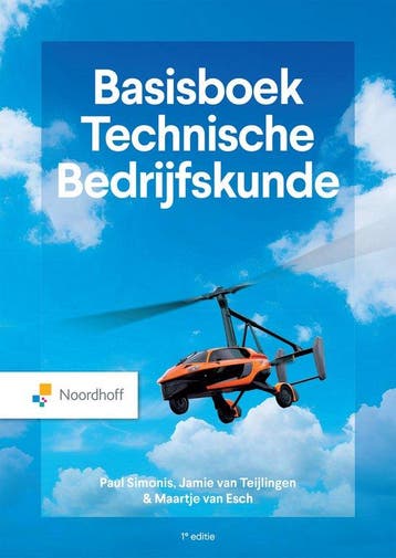 9789001044633 Basisboek Technische Bedrijfskunde - 1e editie, Verzenden, Nieuw, Paul Simonis