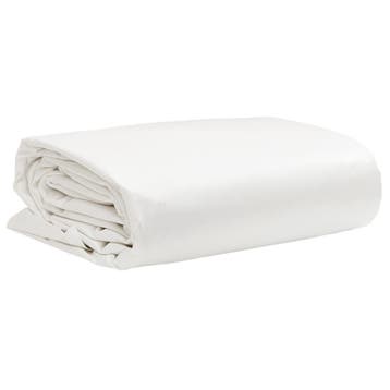 vidaXL Dekzeil 650 g/m² 3x4 m wit, Verzenden, Nieuw