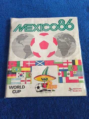 Panini WC Mexico 86 Foil, Maradona sticker in good condition, Nieuw