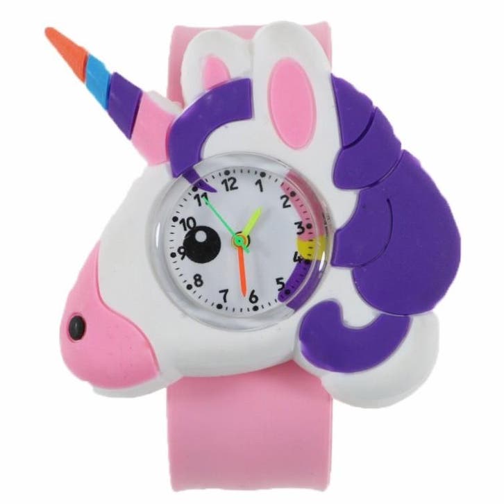 Fako - Kinderhorloge - Slap On Mini - Eenhoorn - Unicorn -, Sieraden, Tassen en Uiterlijk, Horloges | Kinderen, Verzenden