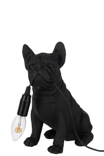Lamp Bulldog Poly Zwart, Verzenden, Nieuw