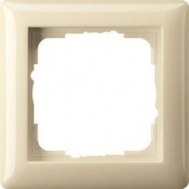 Gira Afdekraam 1 voudig Wit (creme) 021101, Nieuw, Stopcontact