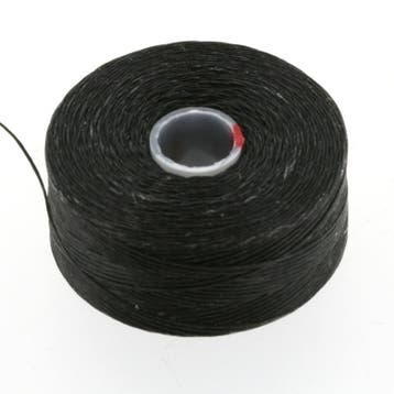 C-LON Rijggaren D 0,11 mm – ca. 70 meter – zwart, Hobby en Vrije tijd, Ophalen of Verzenden, Nieuw, Kraal