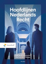Hoofdlijnen Nederlands Recht 9789001079789 C.J. Loonstra, Verzenden, Zo goed als nieuw, C.J. Loonstra