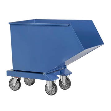Kantelbak voor Afval 450 liter zonder Aftapkraan, Verzenden