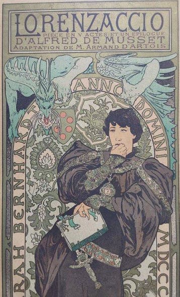 Alphonse Mucha - Maîtres de laffiche - Lorenzaccio - Jaren