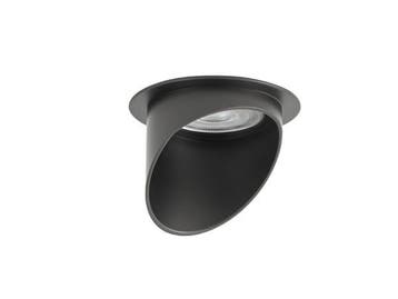 Veiling - 50x GU10 Inbouw design armatuur zwart met lamphoud, Nieuw