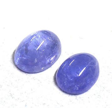 Tanzanieten van 100% natuurlijke oorsprong Cabochon- 0.59 g